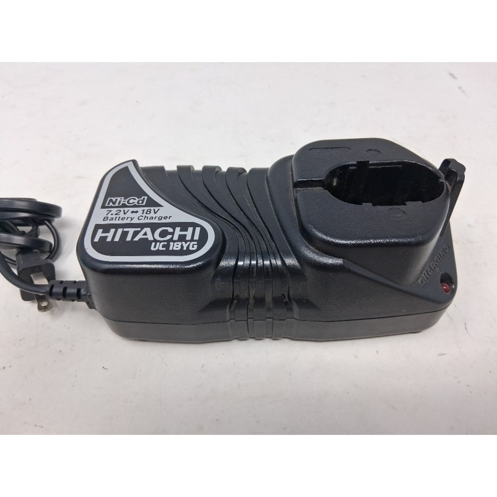 Hitachi UC18YG Ni-Cd Batery Charger 7.2V-18V for EB7 EB9 EB12 EB14 EB18 Black. M